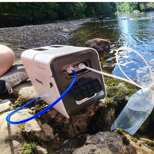 The functions of each component of a reverse osmosis water purifier