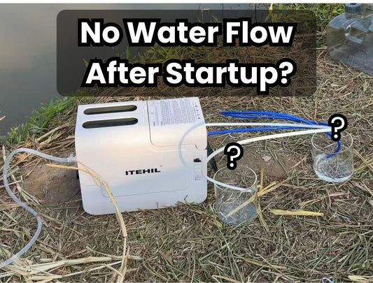 What to Do If Your ITEHIL Water Filtration System Won’t Draw Water After Startup?
