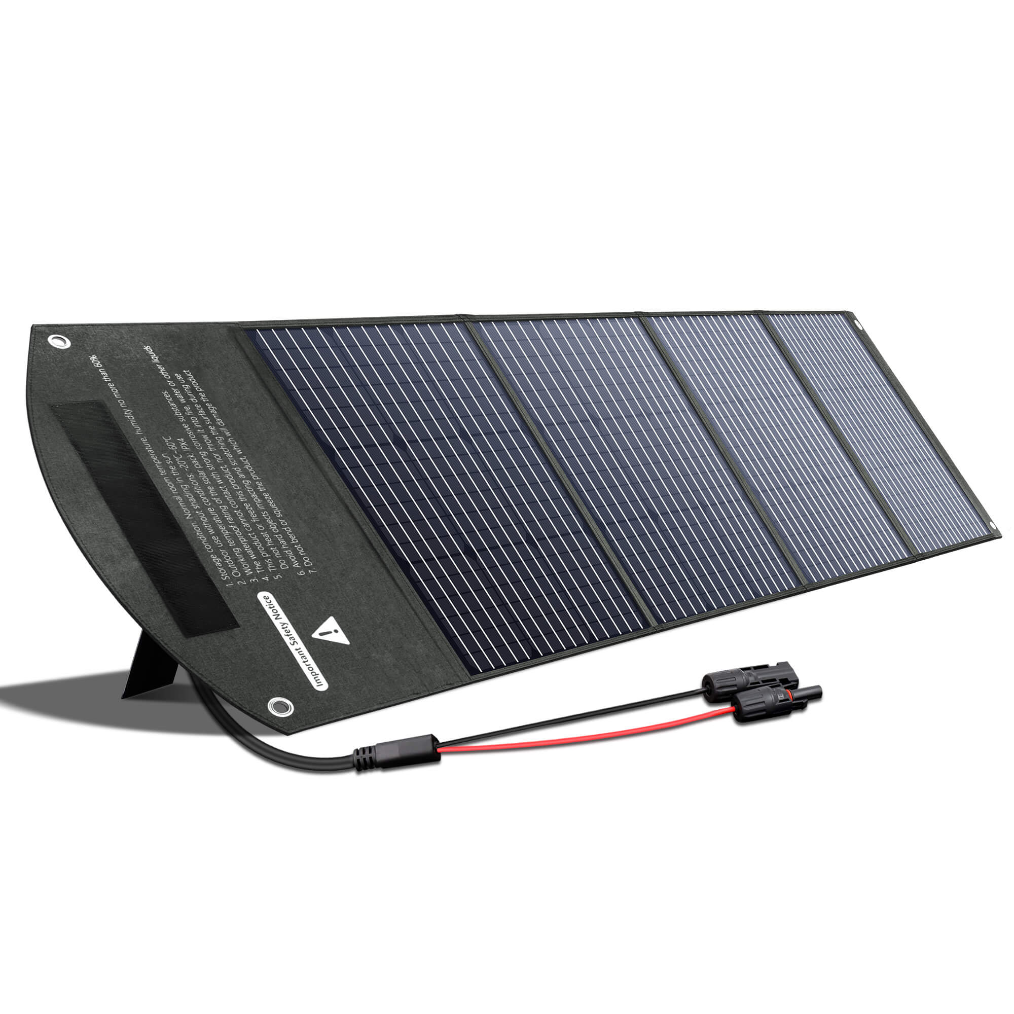160W 18V Foldable Monocrystalline Solar Panel for RV, Camping from