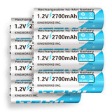 ITEHIL Rechargeable AA Battery 2700mAh(8 count)