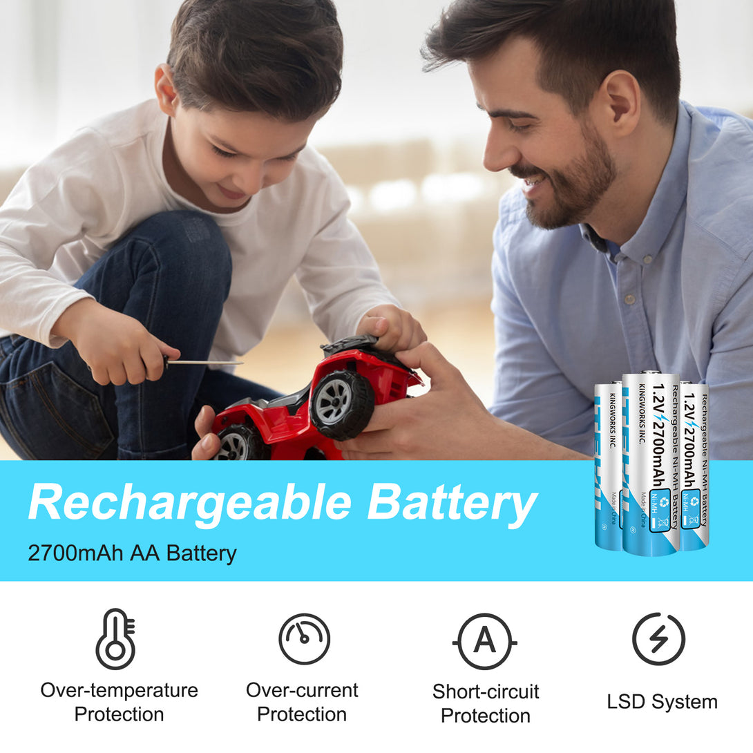 ITEHIL Rechargeable AA Battery