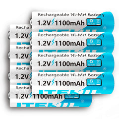 ITEHIL Rechargeable AAA Battery(1100mAh)