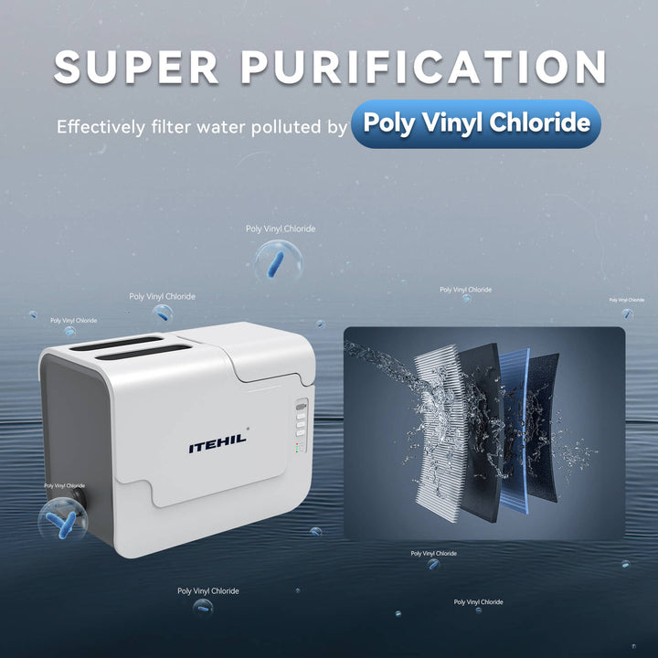 Portable reverse osmosis membrane water purifier ultra purification