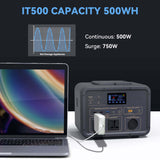 ITEHIL IT500 500W LiFePO4 Portable Power Station