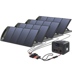ITEHIL LiFePO4 Solar Generator 500W (ITEHIL IT500 + 4*100W Solar Panel + MC4 Cable)